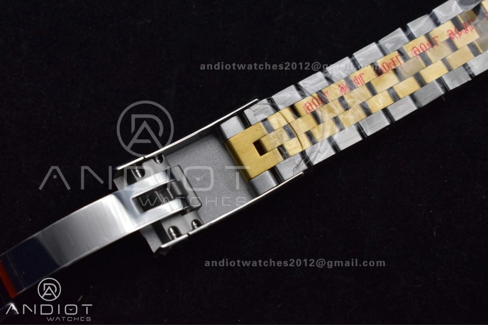TopPick DateJust 41 126333 SS YG ARF 1:1 Best Edition 904L Steel Gray Green Roman Dial on SS YG Jubilee Bracelet SH3235 (Gain Weight) 620