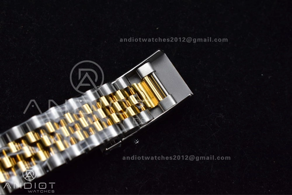 TopPick DateJust 41 126333 SS YG ARF 1:1 Best Edition 904L Steel Gray Green Roman Dial on SS YG Jubilee Bracelet SH3235 (Gain Weight) 620