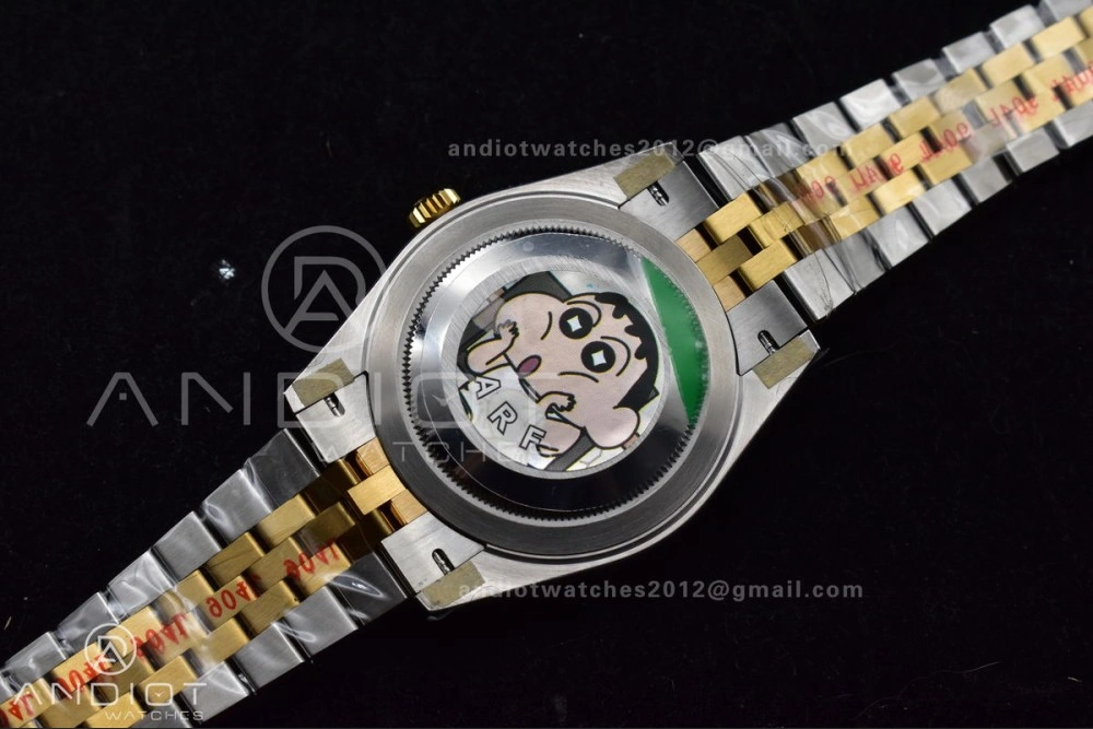 TopPick DateJust 41 126333 SS YG ARF 1:1 Best Edition 904L Steel Gray Green Roman Dial on SS YG Jubilee Bracelet SH3235 (Gain Weight) 620