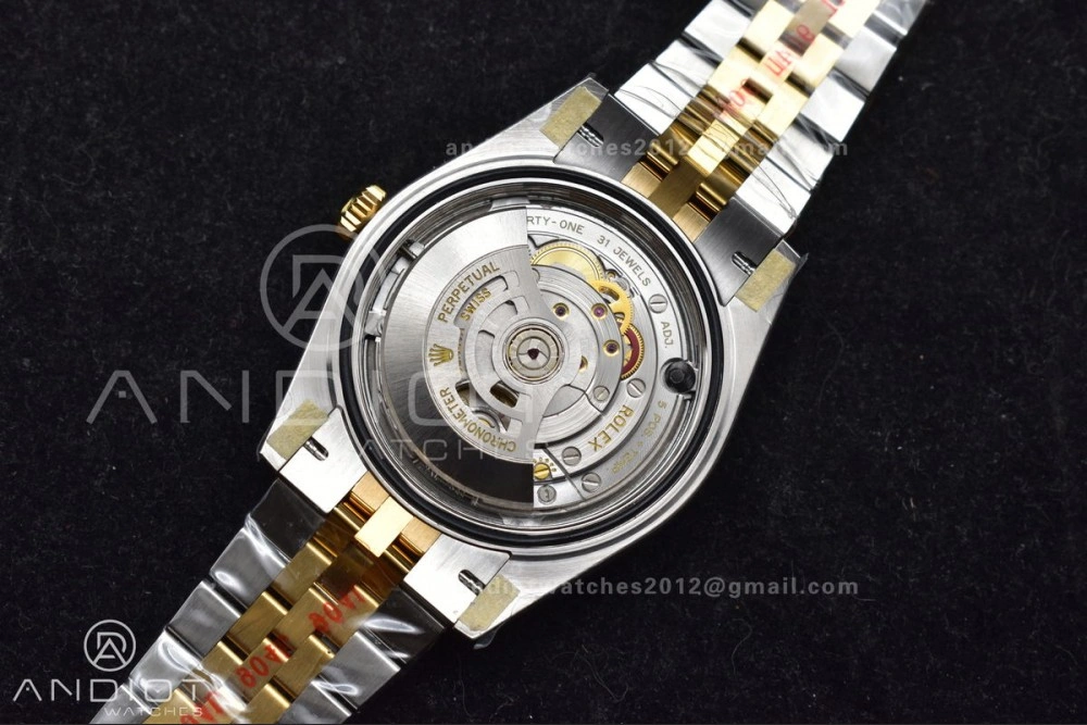 TopPick DateJust 41 126333 SS YG ARF 1:1 Best Edition 904L Steel Gray Green Roman Dial on SS YG Jubilee Bracelet SH3235 (Gain Weight) 620