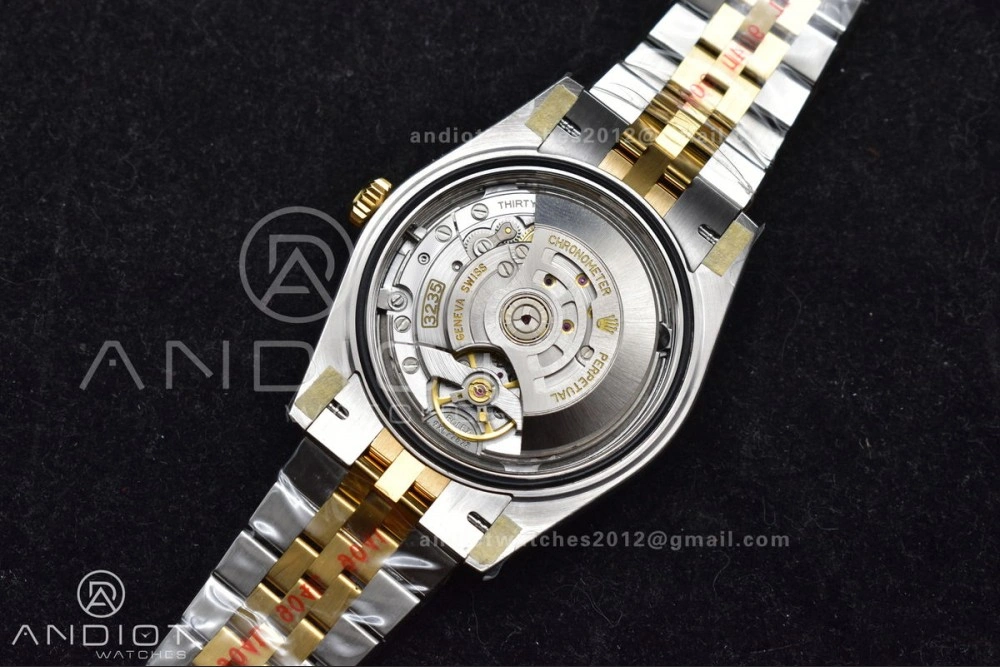 TopPick DateJust 41 126333 SS YG ARF 1:1 Best Edition 904L Steel Gray Green Roman Dial on SS YG Jubilee Bracelet SH3235 (Gain Weight) 620