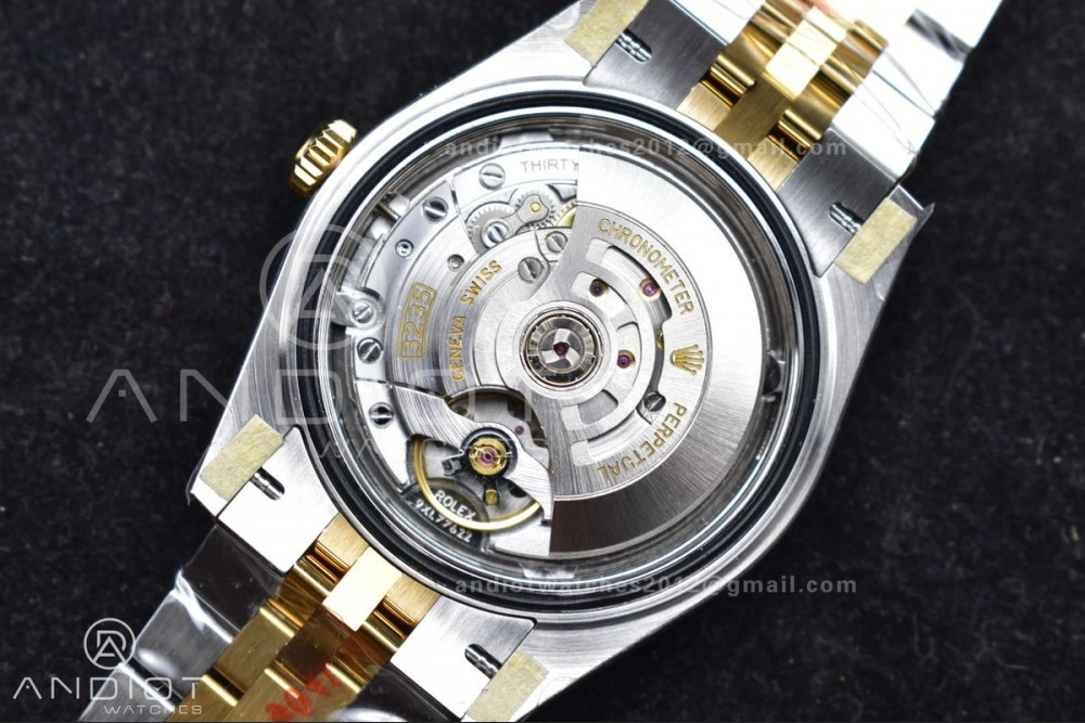 TopPick DateJust 41 126333 SS YG ARF 1:1 Best Edition 904L Steel Gray Green Roman Dial on SS YG Jubilee Bracelet SH3235 (Gain Weight) 620