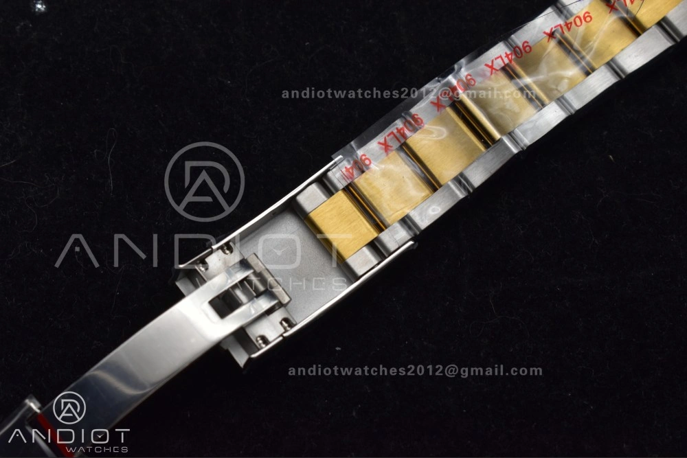 DateJust 41 126333 SS YG GMF 1:1 Best Edition 904L Steel Gray Green Roman Dial on SS YG Oyster Bracelet A Efficient 614