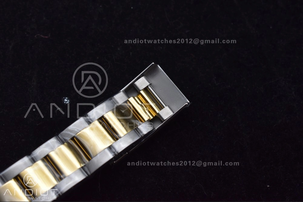 DateJust 41 126333 SS YG GMF 1:1 Best Edition 904L Steel Gray Green Roman Dial on SS YG Oyster Bracelet A Efficient 614