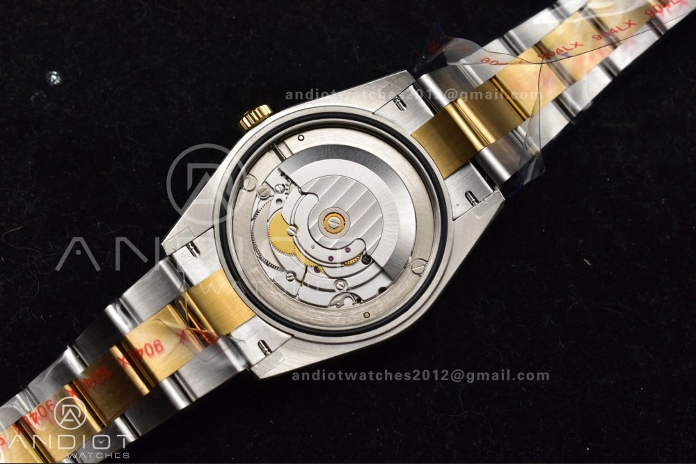 DateJust 41 126333 SS YG GMF 1:1 Best Edition 904L Steel Gray Green Roman Dial on SS YG Oyster Bracelet A Efficient 614