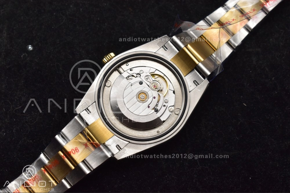 DateJust 41 126333 SS YG GMF 1:1 Best Edition 904L Steel Gray Green Roman Dial on SS YG Oyster Bracelet A Efficient 614
