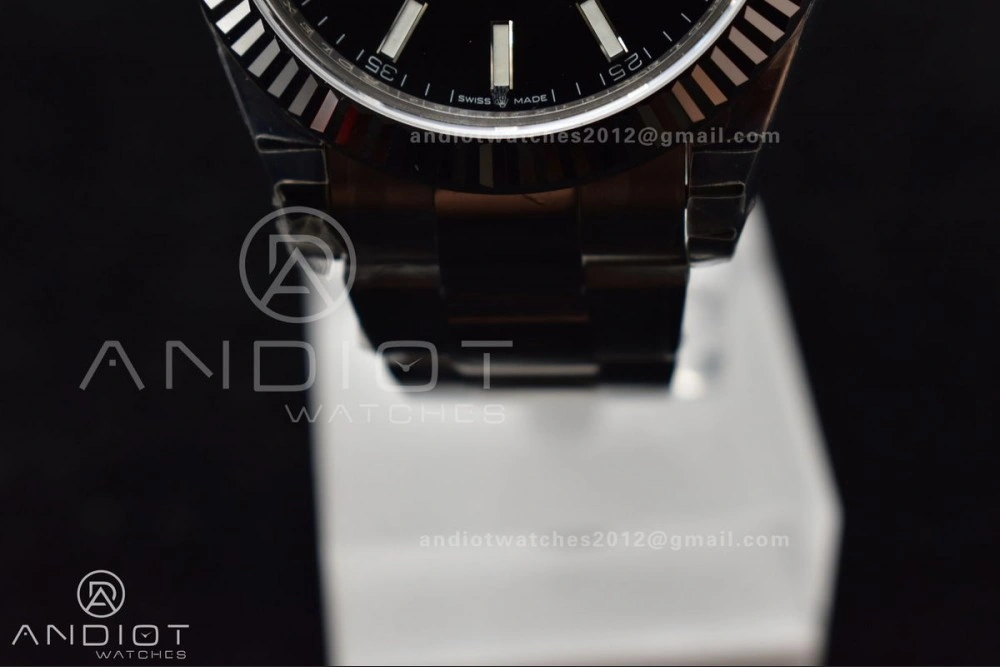DateJust 41 126334 904L SS VSF 1:1 Best Edition Black Dial on Oyster Bracelet VS Sleek 615