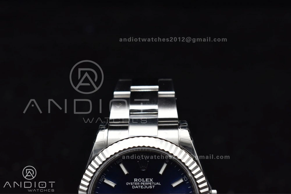 Resilient DateJust 41 126334 904L SS VSF 1:1 Best Edition Blue Dial On Oyster Bracelet VS 613