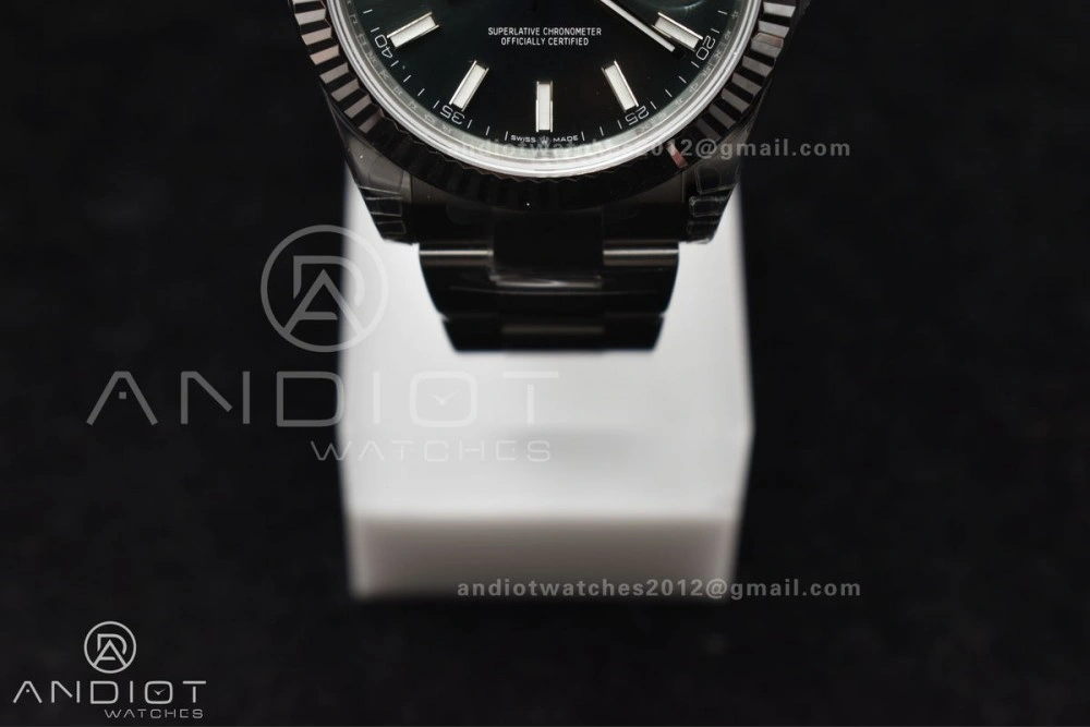 EasyMatch DateJust 41 126334 904L SS VSF 1:1 Best Edition Green Dial On Oyster Bracelet VS 616