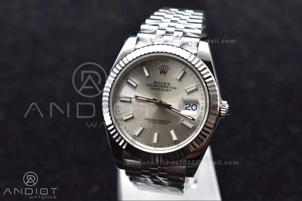 DateJust 41 126334 904L SS VSF 1:1 Best Edition Silver Dial on Jubilee  Bracelet VS StreetReady 622