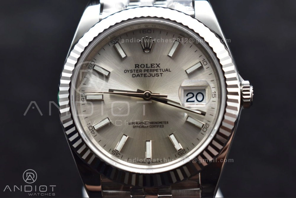 DateJust 41 126334 904L SS VSF 1:1 Best Edition Silver Dial on Jubilee  Bracelet VS StreetReady 622