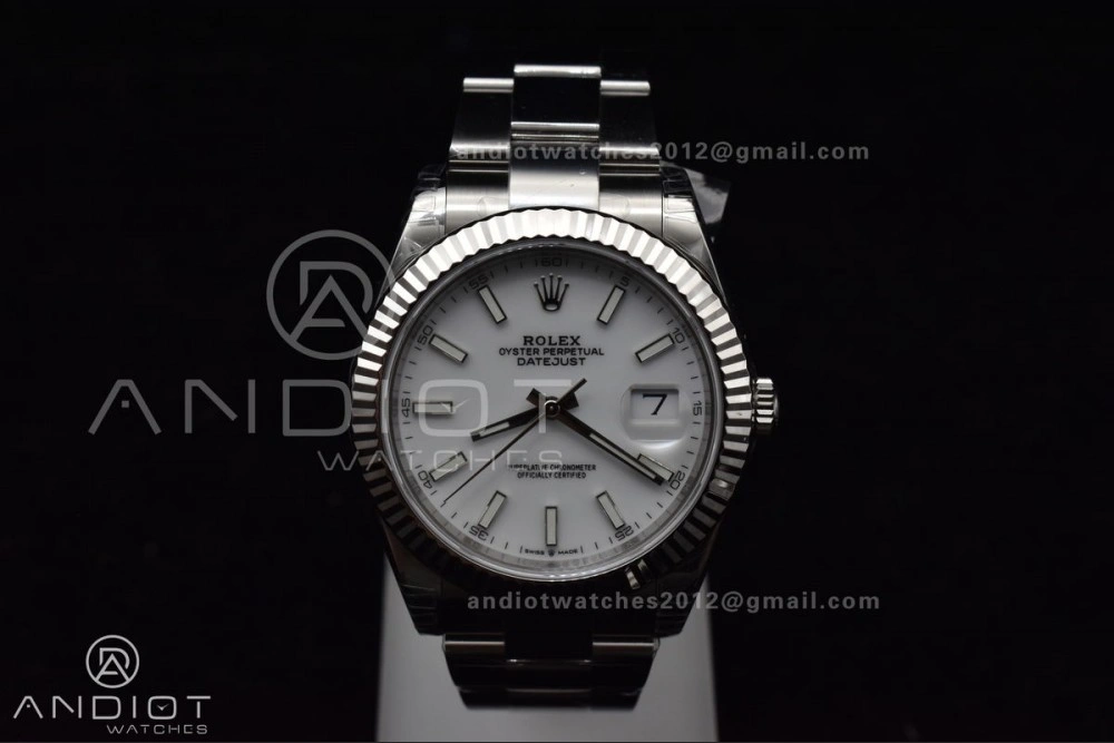 Resilient DateJust 41 126334 904L SS VSF 1:1 Best Edition White Dial On Oyster Bracelet VS 623
