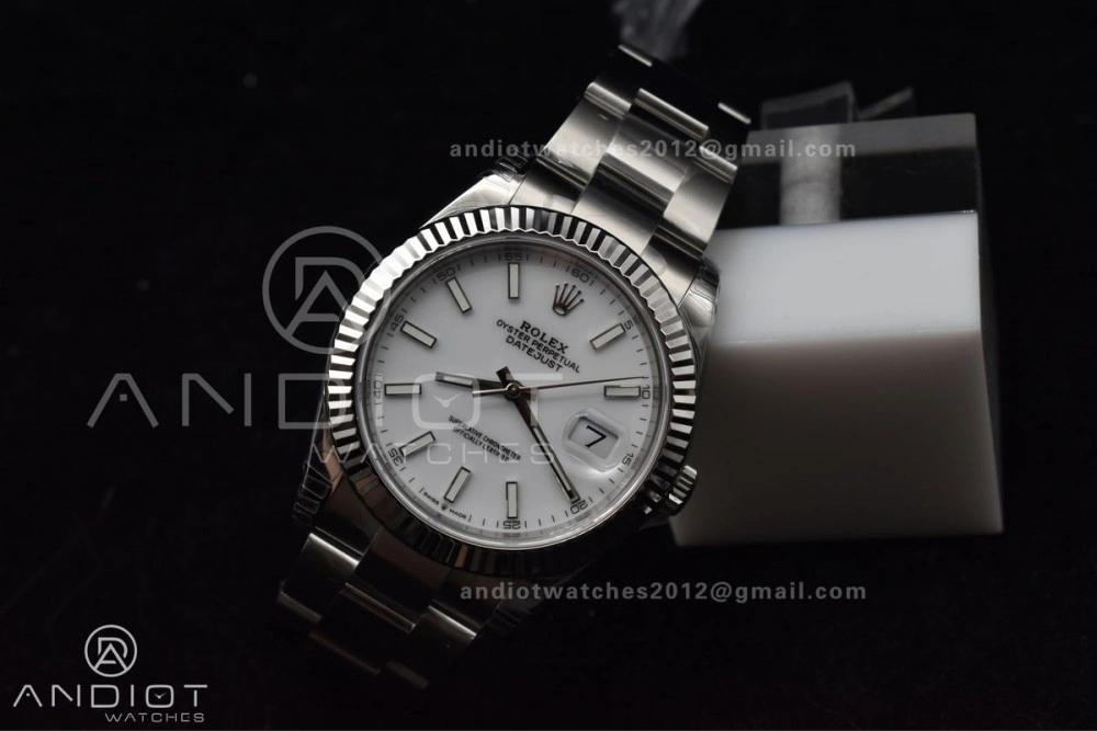 Resilient DateJust 41 126334 904L SS VSF 1:1 Best Edition White Dial On Oyster Bracelet VS 623