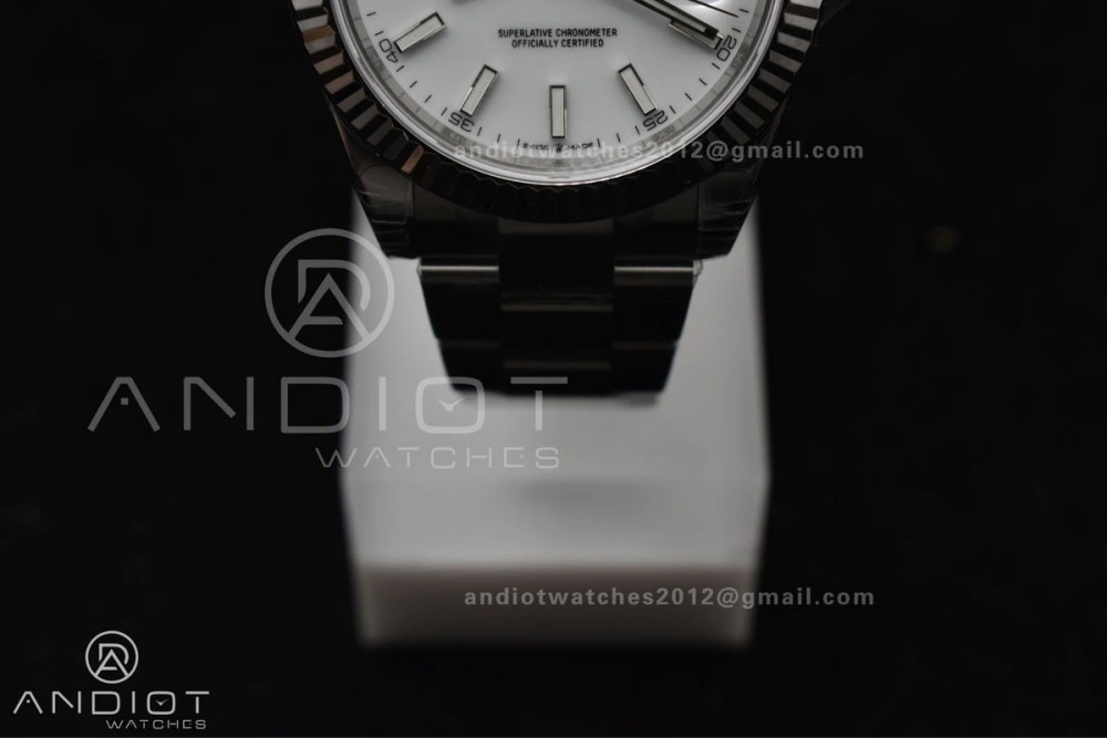 Resilient DateJust 41 126334 904L SS VSF 1:1 Best Edition White Dial On Oyster Bracelet VS 623