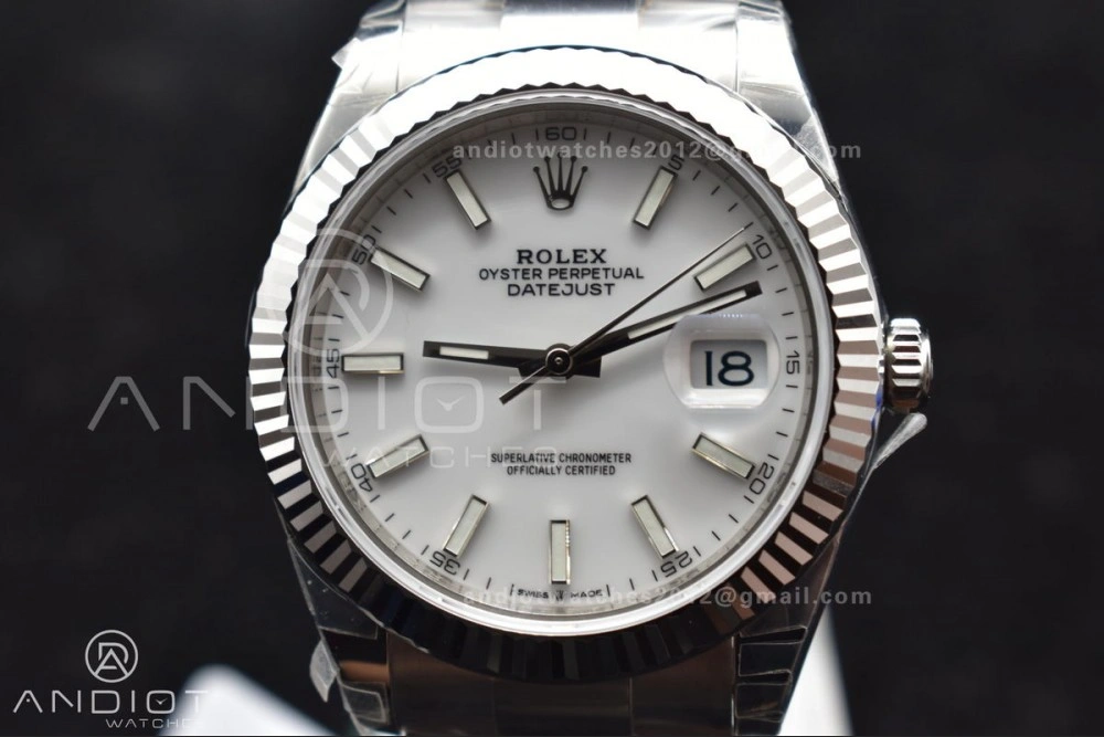 DateJust 41 126334 904L SS VSF 1:1 Best Edition White Dial on Oyster Bracelet VS Contemporary 630