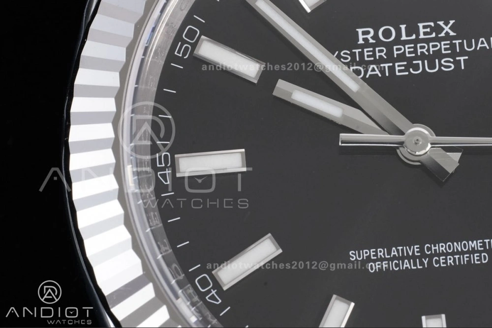 DateJust 41 126334 Clean 1:1 Best Edition 904L Steel Black Dial on Jubilee Bracelet SH3235 (72 Hours Power Reserve) Breathable 627