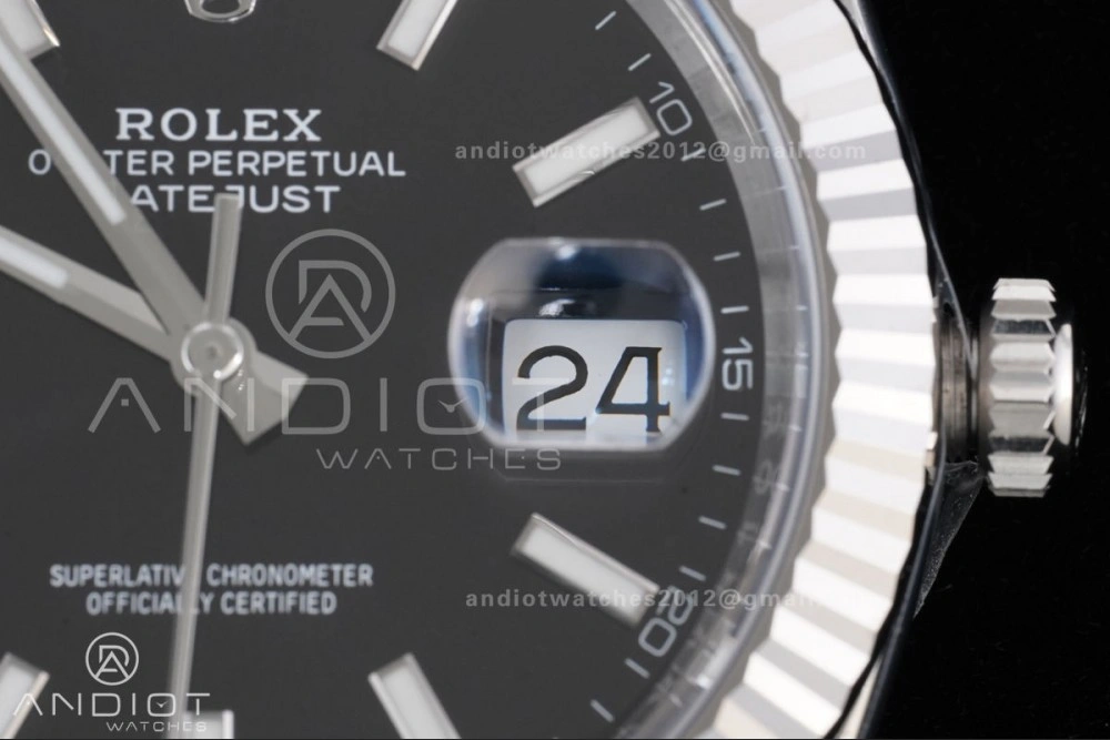 DateJust 41 126334 Clean 1:1 Best Edition 904L Steel Black Dial on Jubilee Bracelet SH3235 (72 Hours Power Reserve) Breathable 627
