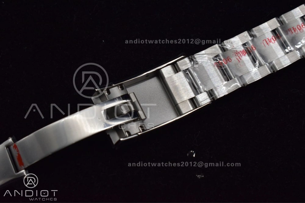 TimelessDesign DateJust 41 126334 Clean 1:1 Best Edition 904L Steel Blue Textured Dial On Oyster Bracelet VR 637