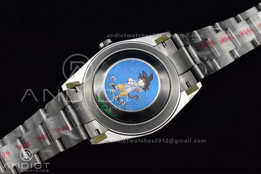 TimelessDesign DateJust 41 126334 Clean 1:1 Best Edition 904L Steel Blue Textured Dial On Oyster Bracelet VR 637