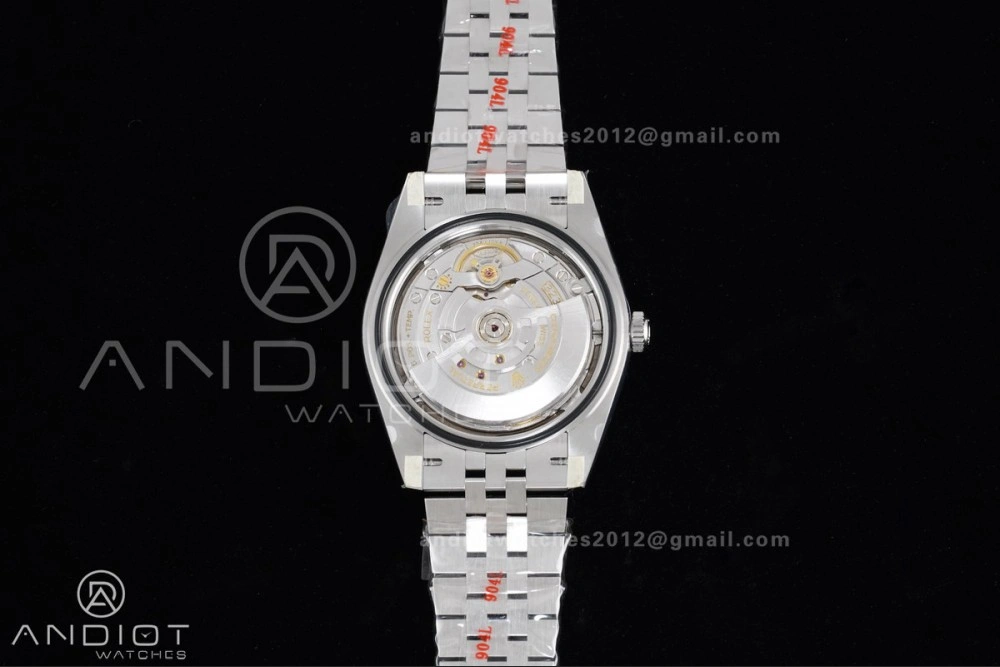 TravelReady DateJust 41 126334 Clean 1:1 Best Edition 904L Steel Blue Textured Dial on Jubilee Bracelet SH 628