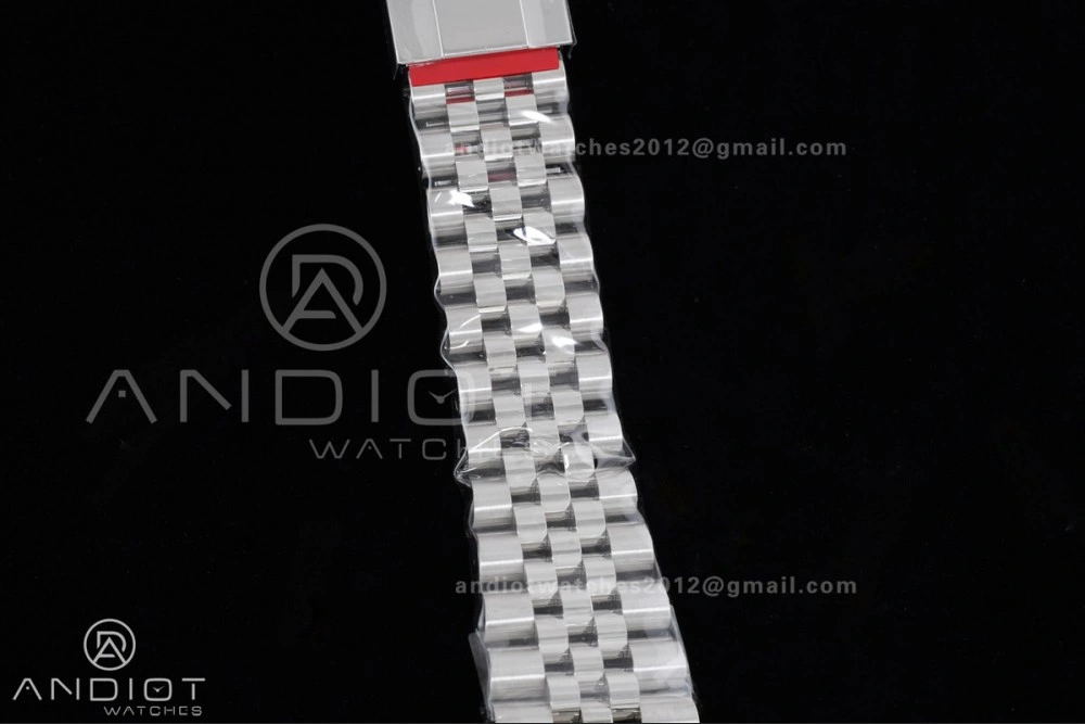 TravelReady DateJust 41 126334 Clean 1:1 Best Edition 904L Steel Blue Textured Dial on Jubilee Bracelet SH 628