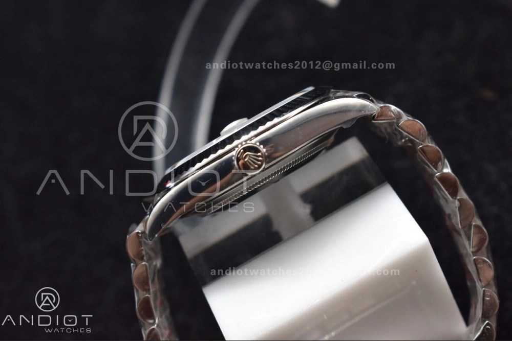 GoodFit DateJust 41 126334 Clean 1:1 Best Edition 904L Steel Green Stick Dial on Jubilee Bracelet VR 405