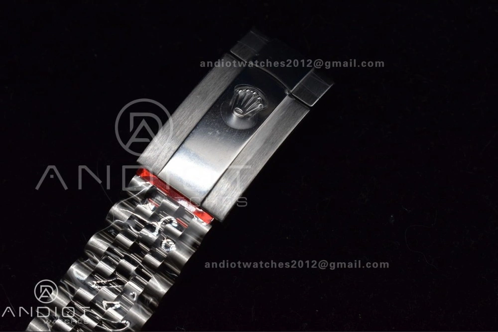 GoodFit DateJust 41 126334 Clean 1:1 Best Edition 904L Steel Green Stick Dial on Jubilee Bracelet VR 405