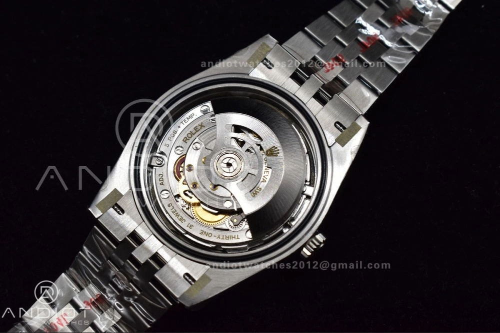 GoodFit DateJust 41 126334 Clean 1:1 Best Edition 904L Steel Green Stick Dial on Jubilee Bracelet VR 405