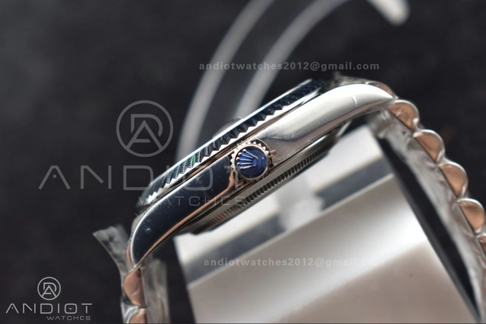 OdorResistant DateJust 41 126334 DIWF 1:1 Best Edition 904L Steel Black Stick Dial on Jubilee Bracelet SA 633