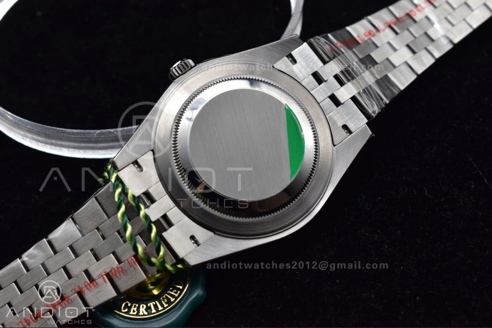 OdorResistant DateJust 41 126334 DIWF 1:1 Best Edition 904L Steel Black Stick Dial on Jubilee Bracelet SA 633