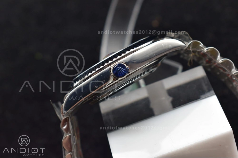 DateJust 41 126334 DIWF 1:1 Best Edition 904L Steel Blue Stick Dial on Jubilee Bracelet SA SportInspired 631
