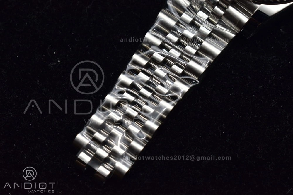 DateJust 41 126334 DIWF 1:1 Best Edition 904L Steel Blue Stick Dial on Jubilee Bracelet SA SportInspired 631
