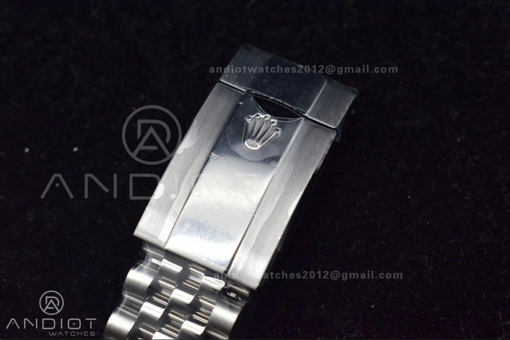 DateJust 41 126334 DIWF 1:1 Best Edition 904L Steel Blue Stick Dial on Jubilee Bracelet SA SportInspired 631