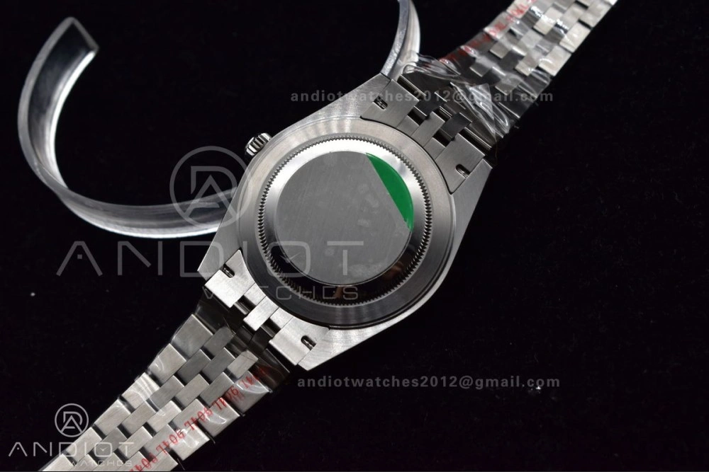 DateJust 41 126334 DIWF 1:1 Best Edition 904L Steel Green Dial Arabic Marker on Jubilee Bracelet SA GoodFit 638
