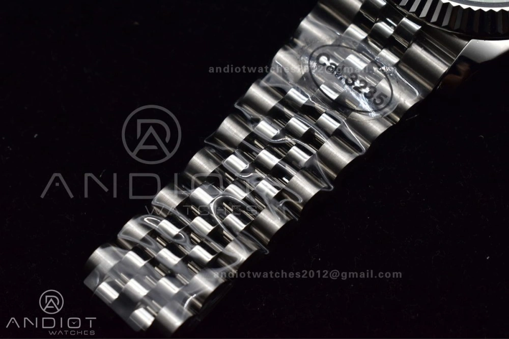 DateJust 41 126334 DIWF 1:1 Best Edition 904L Steel Green Dial Arabic Marker on Jubilee Bracelet SA GoodFit 638