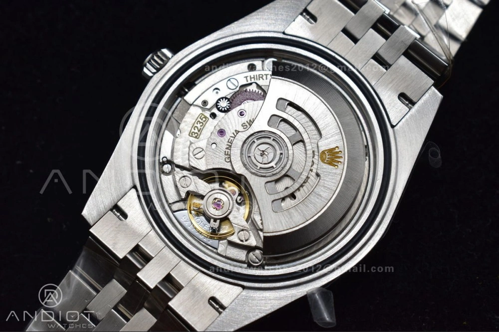 TechFriendly DateJust 41 126334 DIWF 1:1 Best Edition 904L Steel Grey Dial Arabic Marker on Jubilee Bracelet SA 632