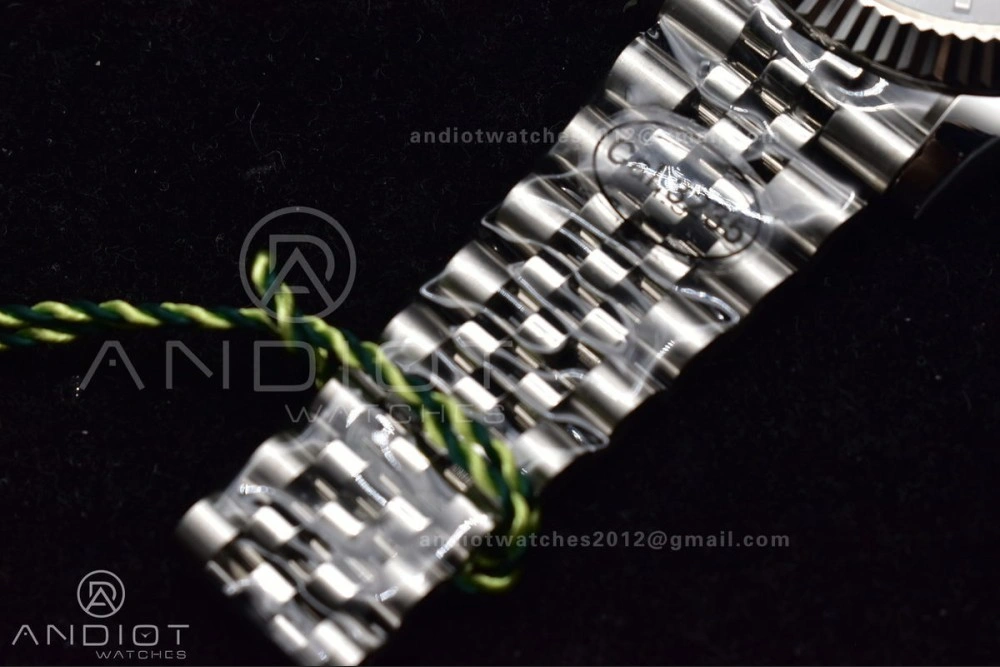 DateJust 41 126334 DIWF 1:1 Best Edition 904L Steel Grey Stick Dial on Jubilee Bracelet SA Casual 639