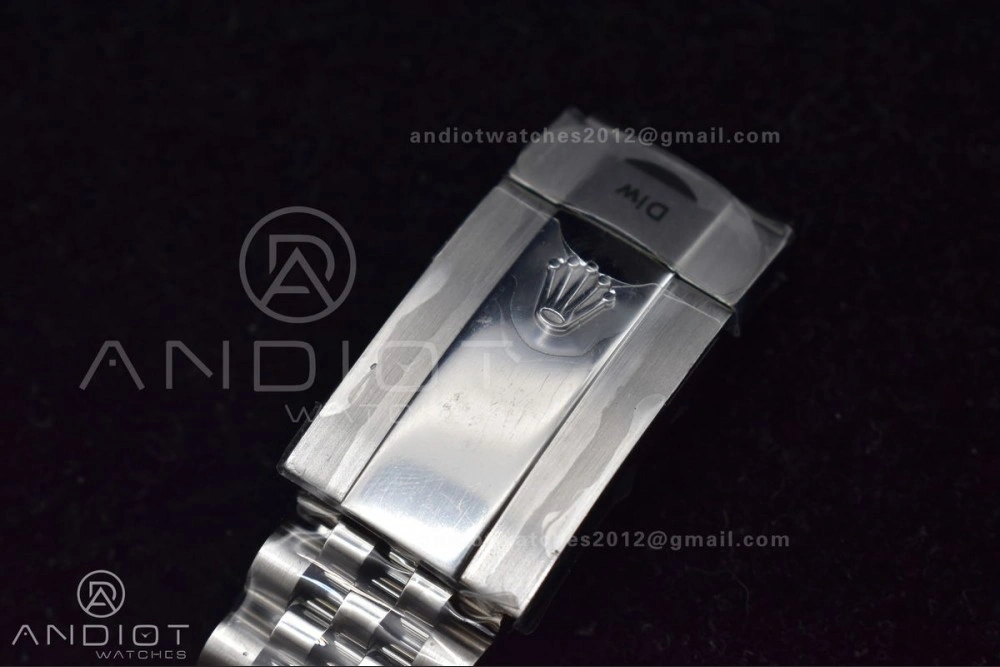 DateJust 41 126334 DIWF 1:1 Best Edition 904L Steel Grey Stick Dial on Jubilee Bracelet SA Casual 639