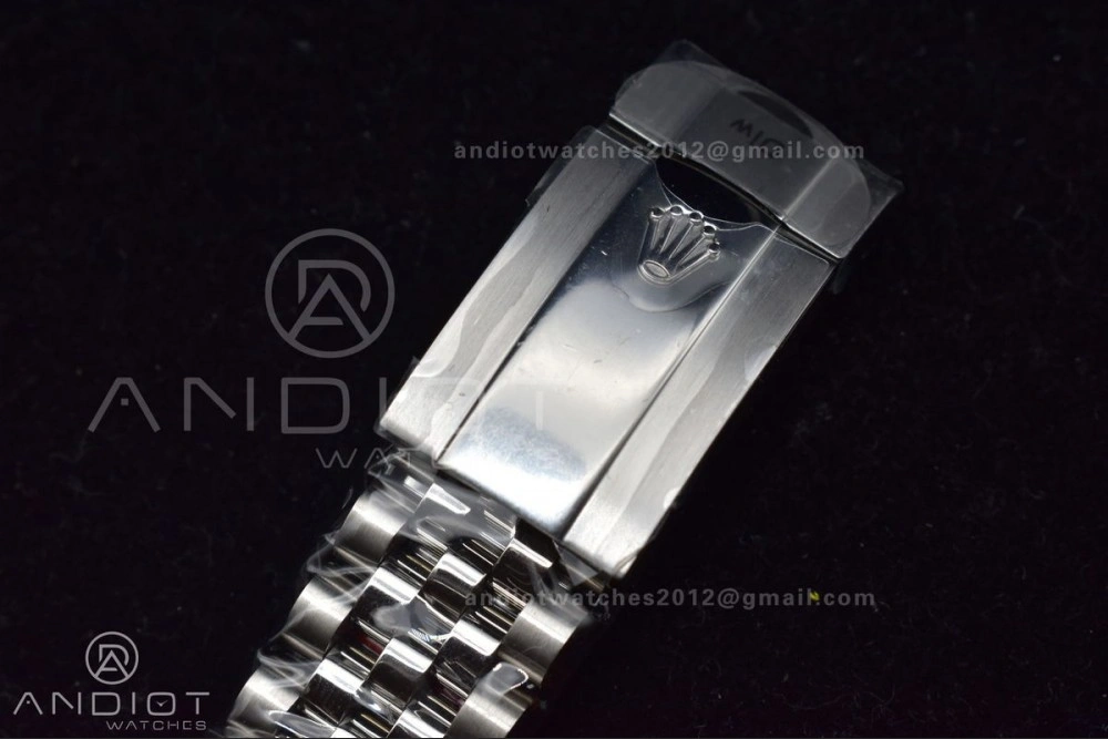 DateJust 41 126334 DIWF 1:1 Best Edition 904L Steel Ice Blue Dial Arabic Marker on Jubilee Bracelet SA Classic 640