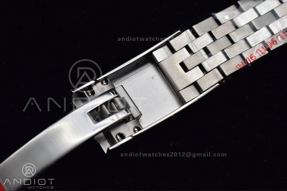 DateJust 41 126334 DIWF 1:1 Best Edition 904L Steel Ice Blue Dial Arabic Marker on Jubilee Bracelet SA Classic 640