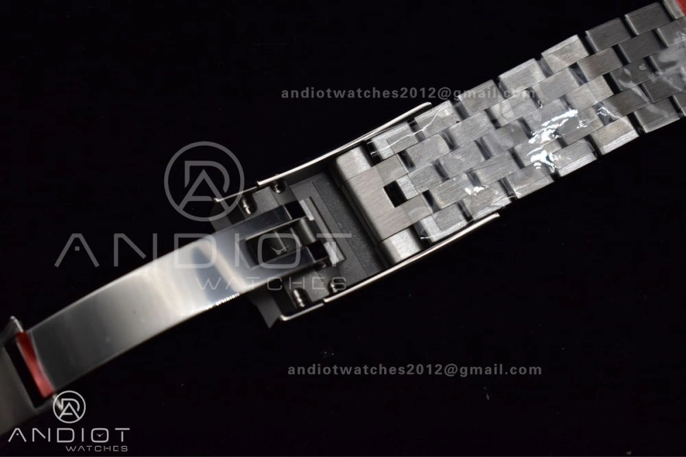 Refined DateJust 41 126334 Fluted Bezel VSF 1:1 Best Edition 904L Steel Green Textured Dial on Jubilee Bracelet VS 641