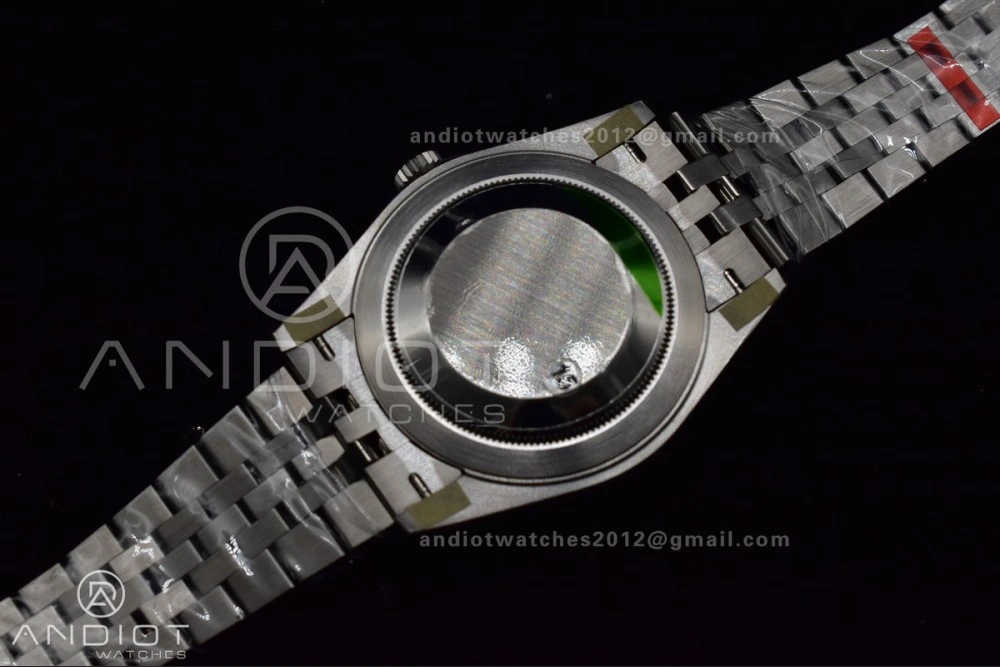 Refined DateJust 41 126334 Fluted Bezel VSF 1:1 Best Edition 904L Steel Green Textured Dial on Jubilee Bracelet VS 641