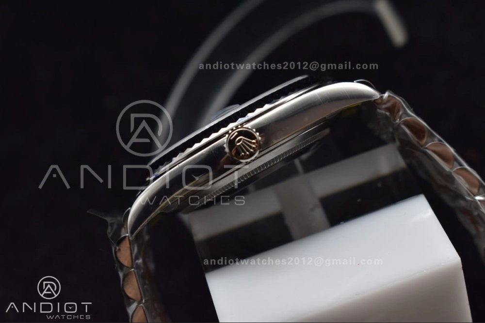 Practical DateJust 41 SS 126334 Clean 1:1 Best Edition 904L Steel Black Diamonds Dial on Jubilee Bracelet VR 407