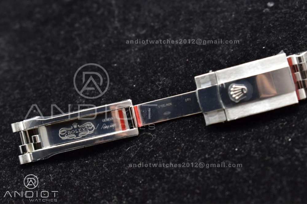 Neat DateJust 41 SS 126334 Clean 1:1 Best Edition 904L Steel Blue Diamonds Dial On Jubilee Bracelet VR 406