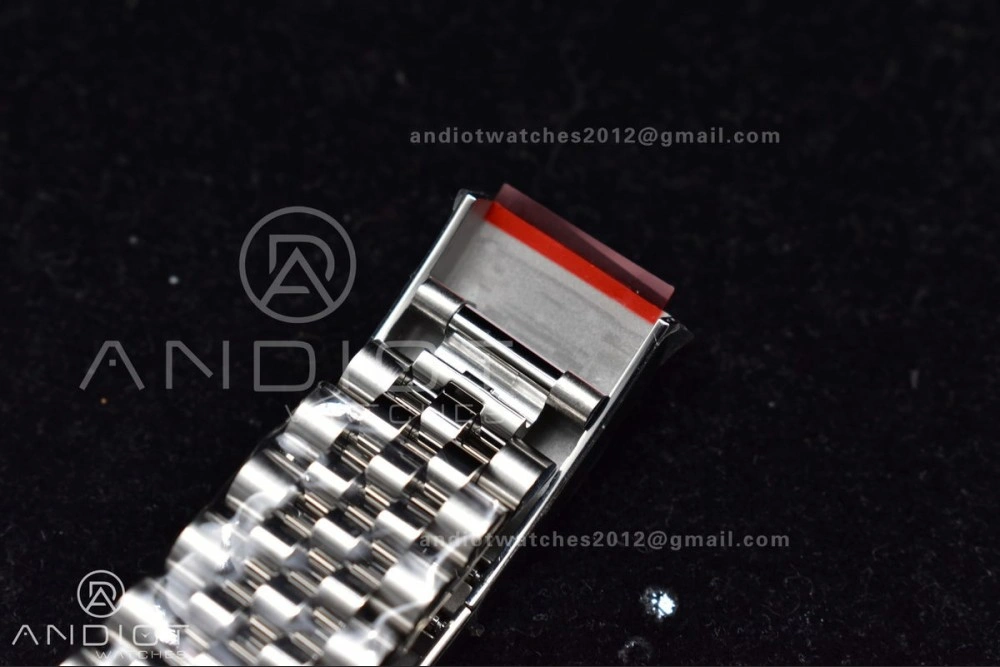 Neat DateJust 41 SS 126334 Clean 1:1 Best Edition 904L Steel Blue Diamonds Dial On Jubilee Bracelet VR 406