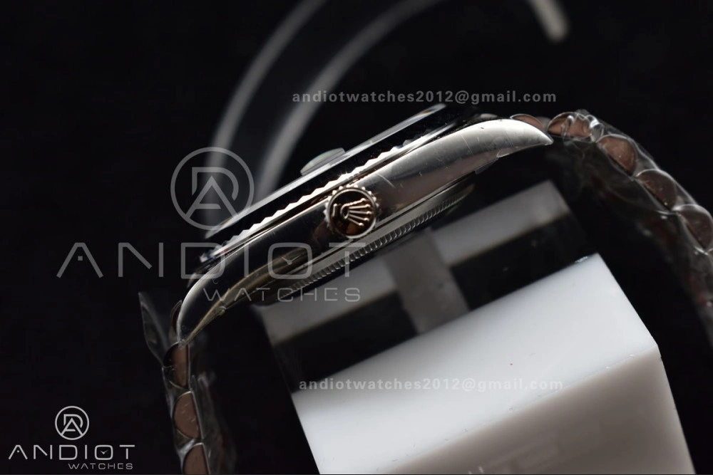 Neat DateJust 41 SS 126334 Clean 1:1 Best Edition 904L Steel Blue Diamonds Dial On Jubilee Bracelet VR 406