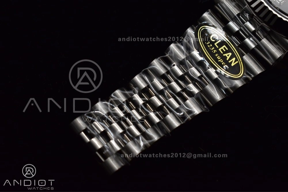 SmartChoice DateJust 41 SS 126334 Clean 1:1 Best Edition 904L Steel Grey Diamonds Dial On Jubilee Bracelet VR 421