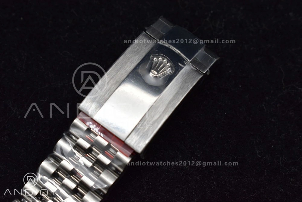 SmartChoice DateJust 41 SS 126334 Clean 1:1 Best Edition 904L Steel Grey Diamonds Dial On Jubilee Bracelet VR 421