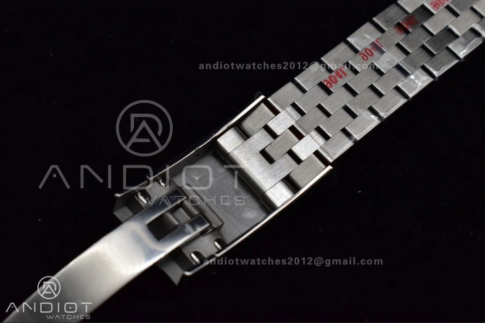 SmartChoice DateJust 41 SS 126334 Clean 1:1 Best Edition 904L Steel Grey Diamonds Dial On Jubilee Bracelet VR 421