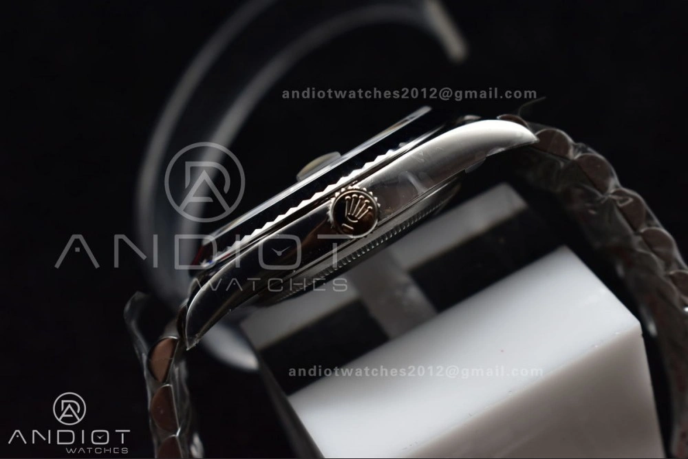 SmartChoice DateJust 41 SS 126334 Clean 1:1 Best Edition 904L Steel Grey Diamonds Dial On Jubilee Bracelet VR 421
